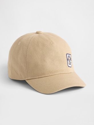 Baseballmütze mit Logo aus Bio-Baumwolle für Kinder