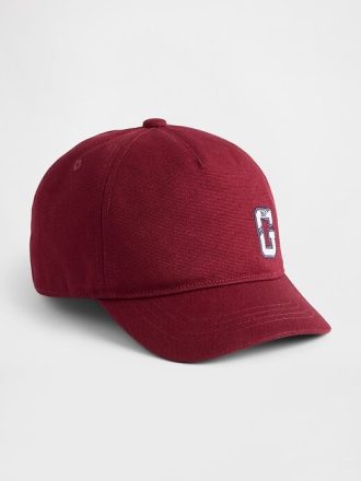 Baseballmütze mit Logo aus Bio-Baumwolle für Kinder