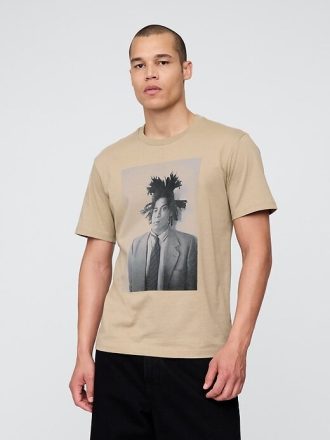 Basquiat – Entspanntes Grafik-T-Shirt