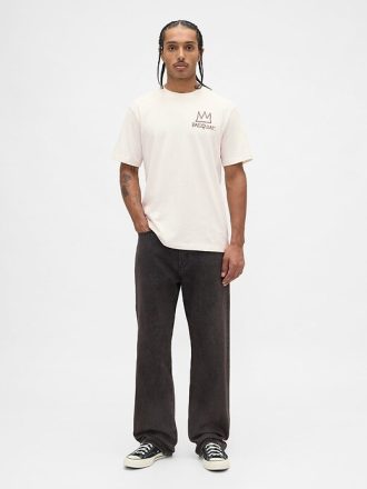 Basquiat Grafik T-Shirt
