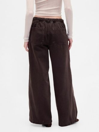 Bequeme Baggy-Hose mit mittlerer Leibhöhe