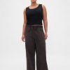 Bequeme Baggy-Hose mit mittlerer Leibhöhe Bequeme Baggy-Hose mit mittlerer Leibhöhe