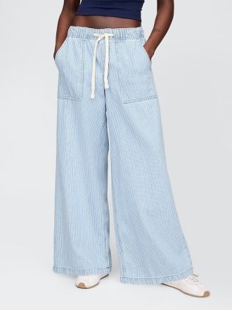Bequeme Baggy-Jeans mit mittlerer Leibhöhe