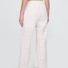 Bequeme Hose mit mittelhohem Bund und weitem Bein