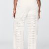 Bequeme Hose mit mittelhohem Bund und weitem Bein