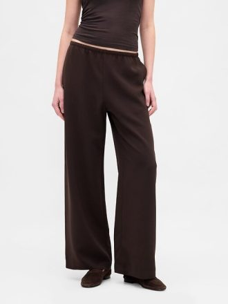 Bequeme Hose mit weitem Bein
