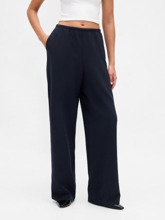 Bequeme Hose mit weitem Bein