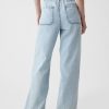 Bequeme Jeanshose mit weitem Bein Bequeme Jeanshose mit weitem Bein