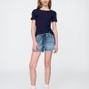 Bequeme Jeansshorts mit niedriger Taille für Kinder