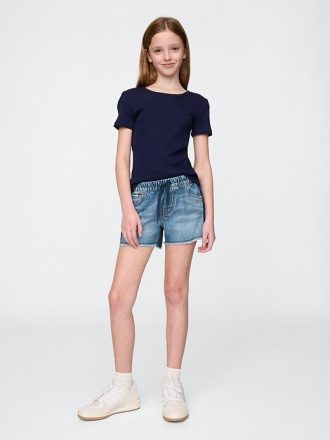 Bequeme Jeansshorts mit niedriger Taille für Kinder