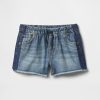 Bequeme Jeansshorts mit niedriger Taille für Kinder