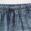 Bequeme Jeansshorts mit niedriger Taille für Kinder