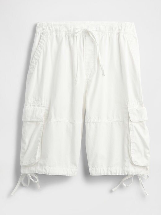 Bequeme, lange Cargo-Shorts Bequeme, lange Cargo-Shorts