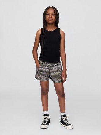 Bequeme Popeline-Shorts für Kinder