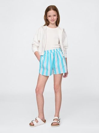 Bequeme Popeline-Shorts für Kinder