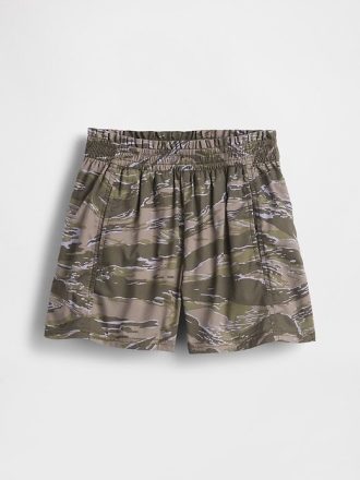 Bequeme Popeline-Shorts für Kinder