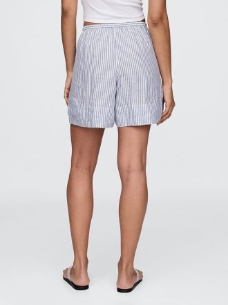 Bequeme Shorts aus 100 % Leinen