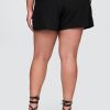 Bequeme Shorts aus Baumwollgaze Bequeme Shorts aus Baumwollgaze
