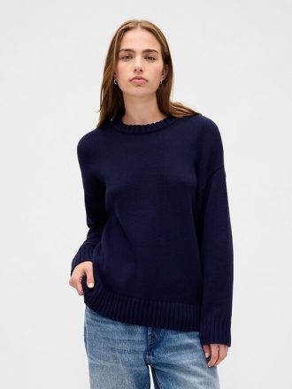 Übergroßer Pullover aus 100 % Baumwolle