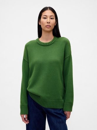 Übergroßer Pullover aus 100 % Baumwolle