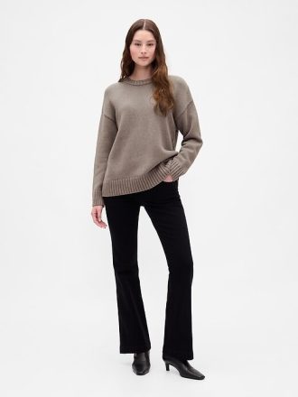Übergroßer Pullover aus 100 % Baumwolle