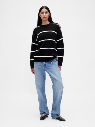 Übergroßer Pullover aus 100 % Baumwolle