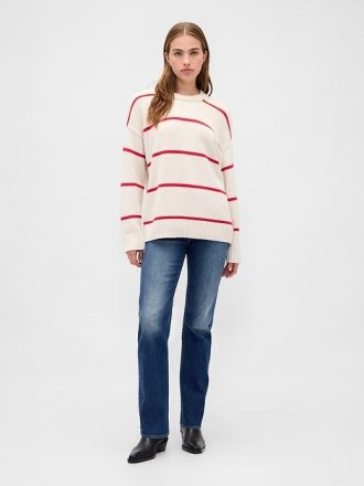 Übergroßer Pullover aus 100 % Baumwolle