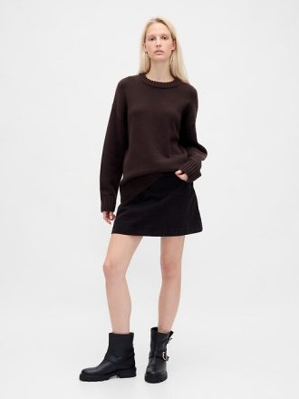 Übergroßer Pullover aus 100 % Baumwolle
