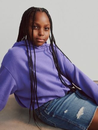 Übergroßer VintageSoft Bubble Hoodie für Kinder