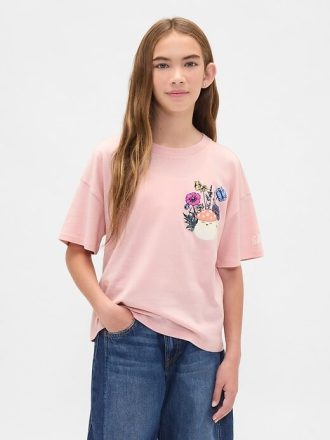 Übergroßes Grafik-T-Shirt für Kinder