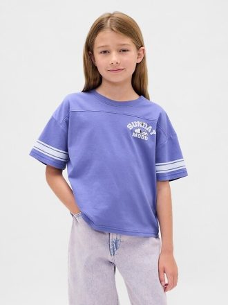 Übergroßes Grafik-T-Shirt für Kinder