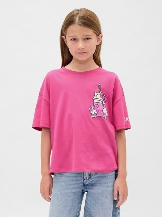 Übergroßes Grafik-T-Shirt für Kinder
