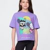 Übergroßes Grafik-T-Shirt für Kinder Übergroßes Grafik-T-Shirt für Kinder