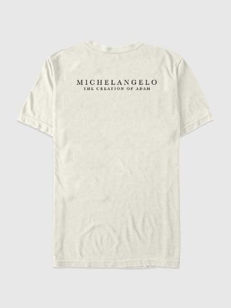 Übergroßes Grafik-T-Shirt „Michelangelo Creation“