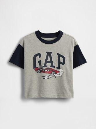 Übergroßes Hot Wheels Grafik-T-Shirt für Babys und Kleinkinder