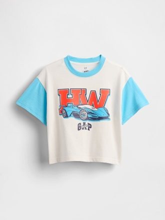 Übergroßes Hot Wheels Grafik-T-Shirt für Babys und Kleinkinder