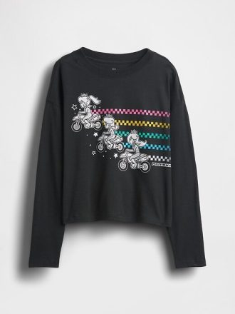 Übergroßes Super Mario-Grafik-T-Shirt für Kinder