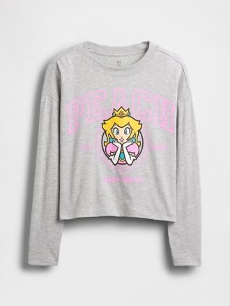 Übergroßes Super Mario-Grafik-T-Shirt für Kinder