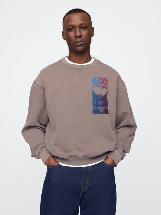 Übergroßes Sweatshirt mit Star Wars-Grafik