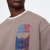 Übergroßes Sweatshirt mit Star Wars-Grafik Übergroßes Sweatshirt mit Star Wars-Grafik