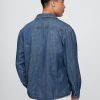 Besticktes Jeanshemd Besticktes Jeanshemd