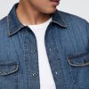 Besticktes Jeanshemd Besticktes Jeanshemd