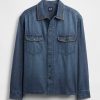 Besticktes Jeanshemd Besticktes Jeanshemd