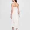 Besticktes Maxikleid aus Leinenmischung Besticktes Maxikleid aus Leinenmischung