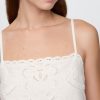 Besticktes Maxikleid aus Leinenmischung Besticktes Maxikleid aus Leinenmischung