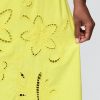 Besticktes Maxikleid aus Leinenmischung Besticktes Maxikleid aus Leinenmischung