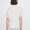 Besticktes Pyjama-Shirt Besticktes Pyjama-Shirt