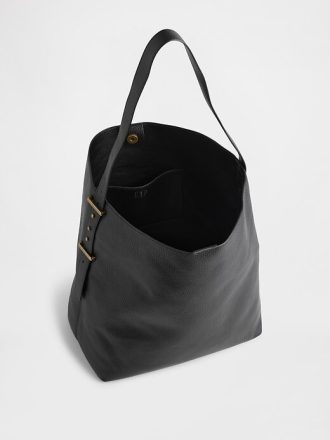 Beuteltasche aus veganem Leder Beuteltasche aus veganem Leder