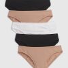 Bikini aus Bio-Stretch-Baumwolle (5er-Pack) Bikini aus Bio-Stretch-Baumwolle (5er-Pack)
