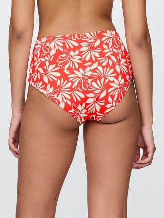Bikinihose mit hohem Bund